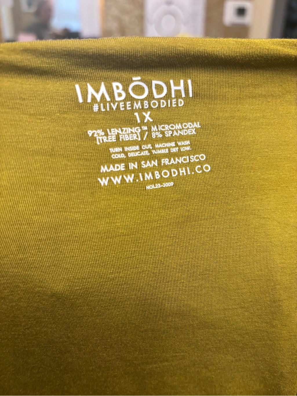 Imbodhi Chartreuse Women's Jumpsuit — image 2 of 4